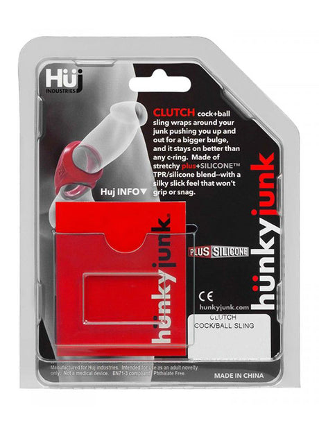 Hünkyjunk - Clutch -  Cock & Ball Sling - Schwarz