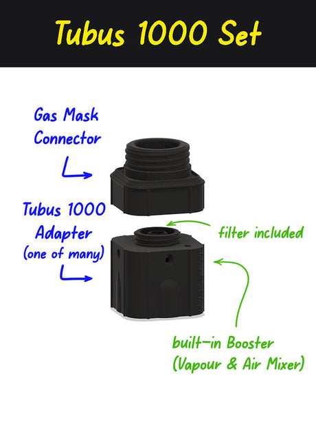 Infinity Evaporation Extreme Mask with Tubus 1000 Set