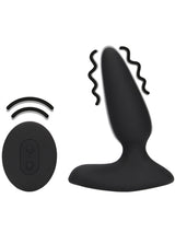 Smooth Vibrating Anal Plug with Remote Control