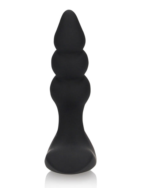 Beaded Vibrating Anal Plug with Remote Control