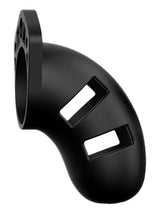 ManCage Peniskäfig Model 20 aus Silikon - Schwarz