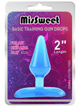 Anal Plug MisSweet Gun Drops - Blau