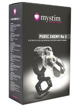 Mystim Pubic Enemy No 3 - Peniskäfig mit Ball Squeezer