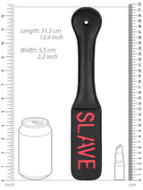 OUCH! Paddle - SLAVE - Schwarz