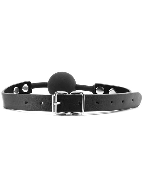 OUCH! Silicone Ball Gag - Black