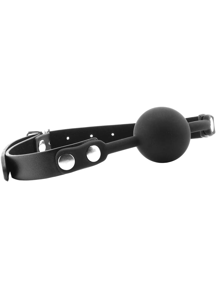 OUCH! Silicone Ball Gag - Black