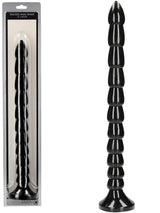 OUCH! Stacked Snake 16 inch Anal Dildo - Schwarz