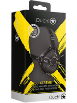 OUCH! Xtreme Head Harness Spider Gag Nose Hooks