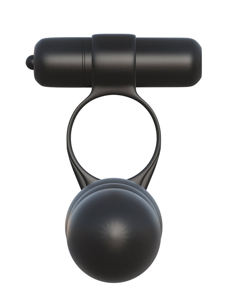 Fantasy C-Ringz - Posable Partner Double Penetrator Black