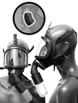 Push Winkeladapter für Gasmaske