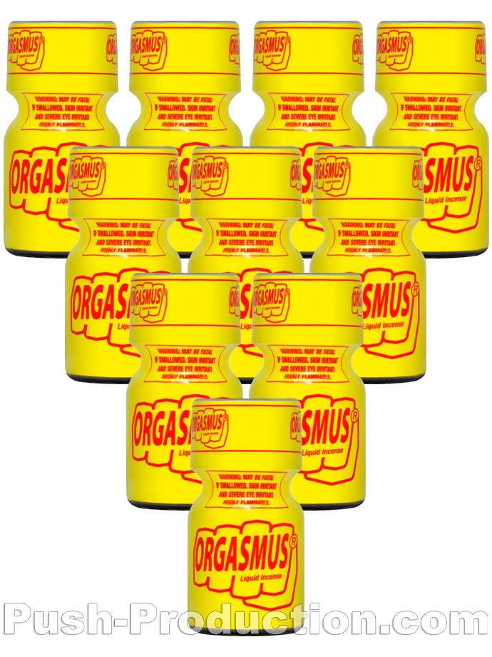 10 x ORGASMUS LIQUID INCENSE - PACK