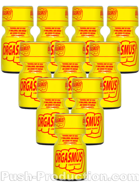 10 x ORGASMUS LIQUID INCENSE - PACK