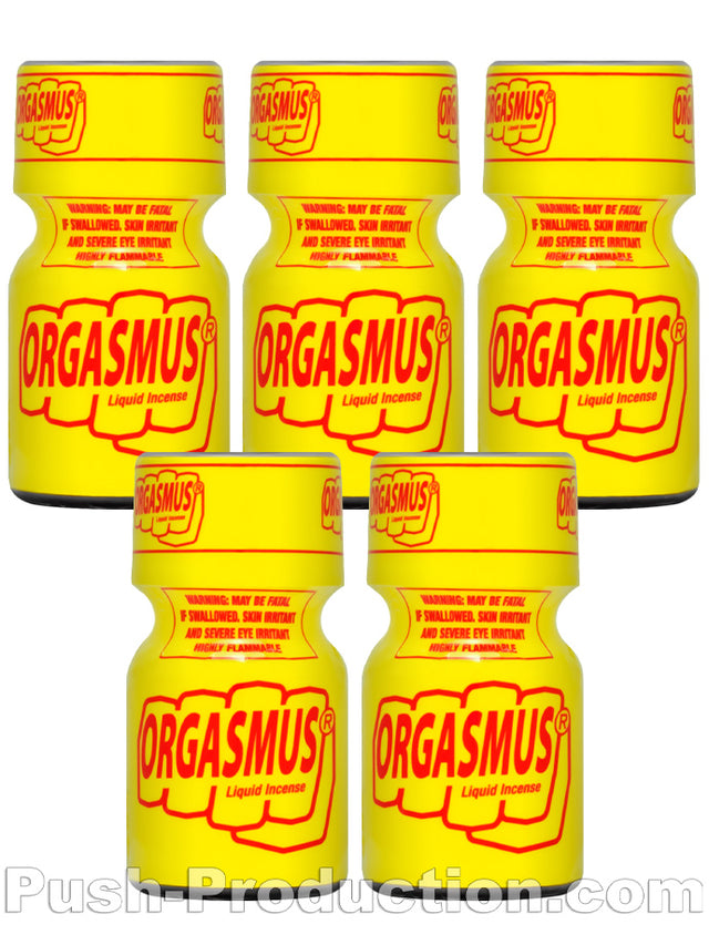 5 x ORGASMUS LIQUID INCENSE - PACK