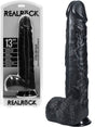 RealRock - Dildo 13 inch mit Hoden - Extra Thick