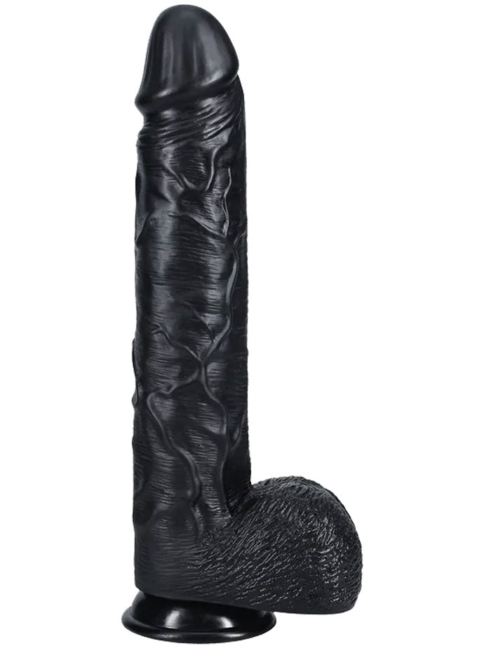 RealRock - Dildo 13 inch mit Hoden - Extra Thick
