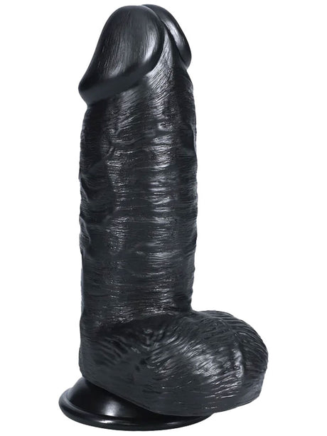 RealRock - Dildo 8 inch mit Hoden - Extra Thick