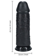 RealRock - Dildo 9 inch ohne Hoden - Extra Thick