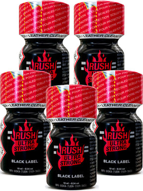 5 x RUSH ULTRA STRONG - BLACK LABEL small - PACK