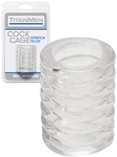 Titanmen - Cock Cage - Clear